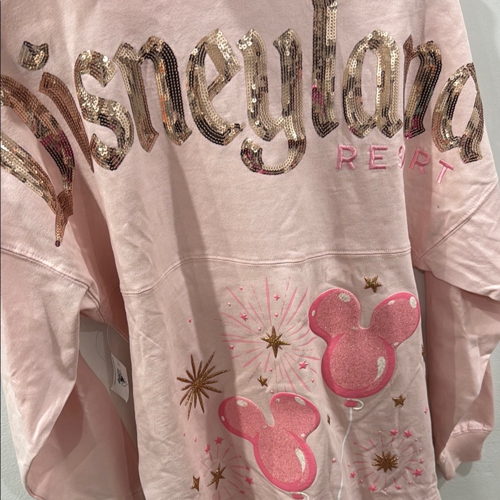 Disneyland resort  pink spirit jerseys xs